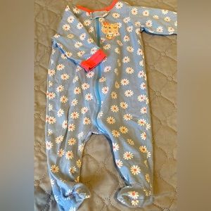 Gerber 3pc Footed Zipper Pajamas